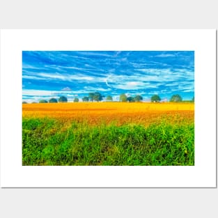 Summer Country Scene Posters and Art